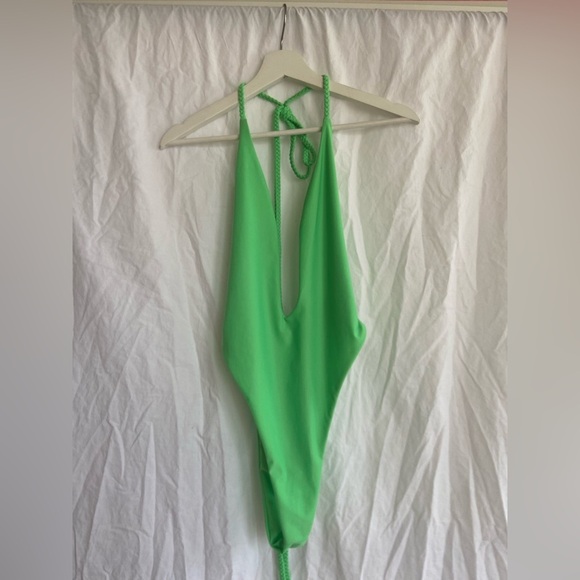 MARS THE LABEL fish tail swim Swimsuit green Size 10 - Picture 4 of 13